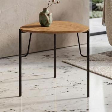 Imagem de Mesa Lateral 56cm de Apoio para Sala Multiuso 100% MDF - Casa Lar Inco