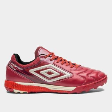 Imagem de Chuteira Society Umbro Adamant Master Class Pro Bump Unissex, Branco, 