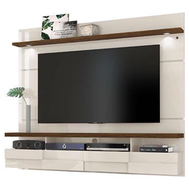 Imagem de Estante Home Theater Suspenso Lana 1.8 Off White Savana – Madetec
