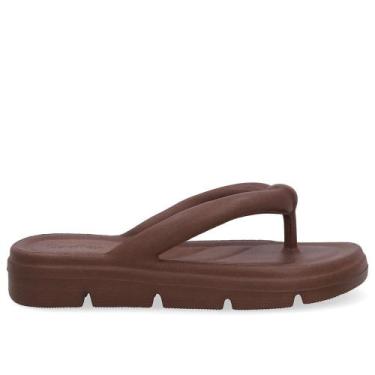 Imagem de Chinelo usaflex poof de dedo ref ah3001, Marrom, 38