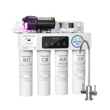 Imagem de Filtro de água RO sem tanque Waterdrop WD-T4-A de 10 estágios 450GPD