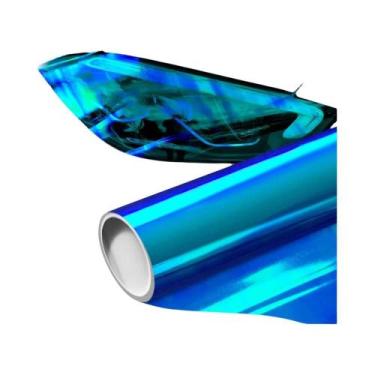 Imagem de Adesivo De Carro Camaleão, Vinil Impermeável Para Envelopamento De Far