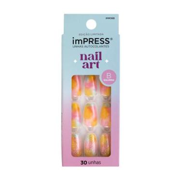 Imagem de Unha Postiça imPRESS Nail Art Candy Syrup - Kiss New York