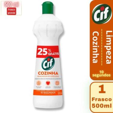 Imagem de Limpador Desengordurante Cozinha Cif Ultra Concentrado Squeeze 500Ml