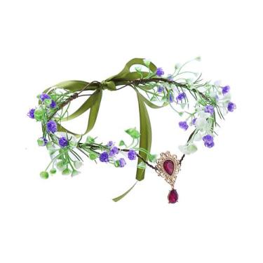 Imagem de Bandana Flower Crown Vivivalue Forest para mulheres e meninas