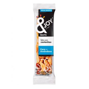 Imagem de Barra de Cereal & Joy com Castanhas Sabor Coco e Amêndoas 30g