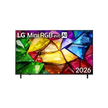 Imagem de Smart TV 4K LG Mini RGB EVO 65” Polegadas Processador A8 AI Gen 3, Super Upscaling, 120Hz Nativo,  Dolby Vision e HDR10 - 65MRGB85BSC