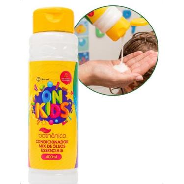 Imagem de Condicionador Infantil Mix Óleos Essenciais 400ml Tok Bothânico Hidrat