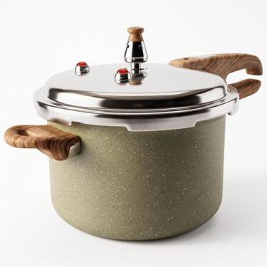 Imagem de Panela Pressão 4,2L Cerâmica Antiaderente Compatível Indução Max Chef 