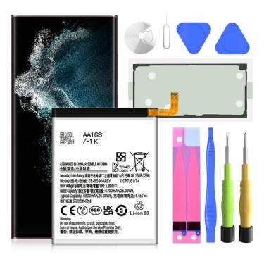 Imagem de Bateria SHENMZ EB-BS908ABY 6800mAh para Galaxy S22 Ultra