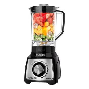 Imagem de Liquidificador Mondial Turbo L-1400 1400W 220V Cx C/AVARIA, 220V