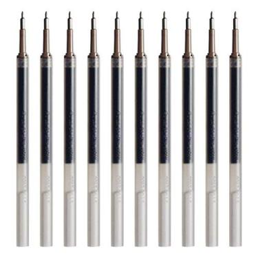 Imagem de Caneta de gel líquido Pentel Refills Ink para EnerGel, 0,4 mm, tinta preta, conjunto de valor