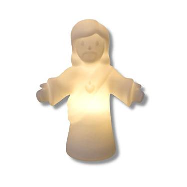 Imagem de Luminária Jesus Cristo Nazaré Usare com lâmpada LED
