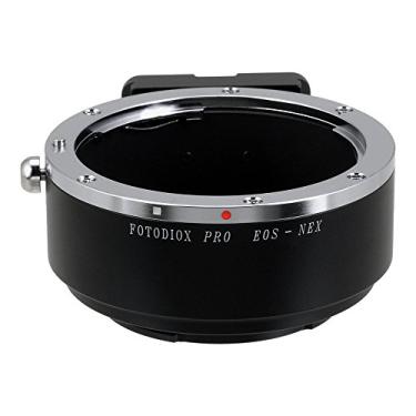 Imagem de Adaptador de montagem de lente Fotodiox Pro - Lente Canon EOS (EF, EF-s) para câmera Sony E-Mount (APS-C e Full Frame, como NEX-5, NEX-7 e ?7)