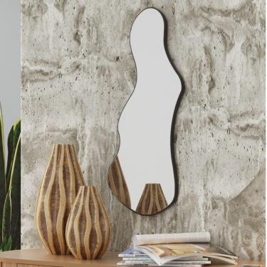 Imagem de Painel Decorativo Orgânico com Espelho 89x38cm ES19 Dalla Costa