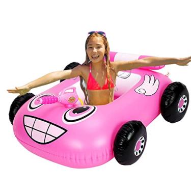 Imagem de piscina infantil,piscina Carro bombeiros piscina | Bonitos flutuadores piscina em forma carro para crianças, brinquedos piscina