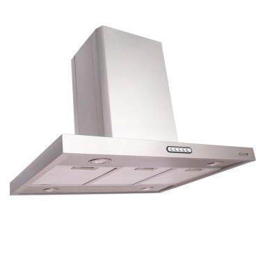 Imagem de Coifa Retangular de Ilha Nardelli CIRI 244W 75cm Inox