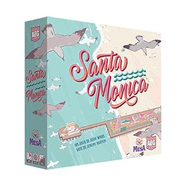 Imagem de Jogo de tabuleiro Santa Monica, construa sua praia, atraia turistas, construção de cidades, maiores de 14 anos, 2-4 jogadores, 30-45 min Vem pra Mesa
