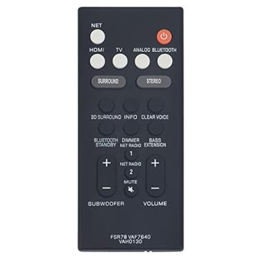 Imagem de Substituição do controle remoto FSR78 VAF7640 VAH0130 - controle remoto de substituição da barra de som WINFLIKE adequado para controle remoto Yamaha Sound Bar FSR78 VAF7640 VAH0130