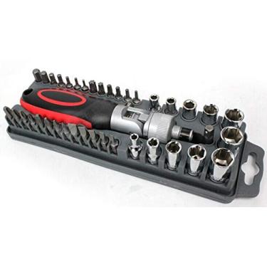 Imagem de GOWE Conjunto de 40 peças de manga catraca / manga catraca / grupo de chave de fenda