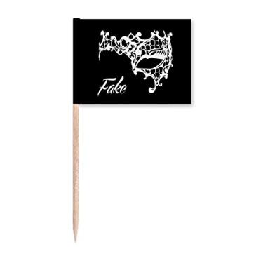 Imagem de Headed Dark Orgy Head Cool Toothpick Flags Marker Topper Decoração de Festa