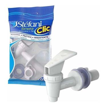 Imagem de Torneira Para Filtro De Barro De Água Simples Branca Stefani