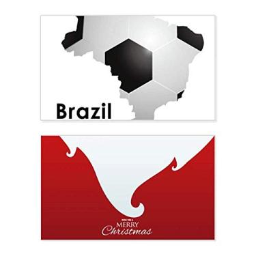 Imagem de Mapa do Brasil, slogan do Brasil, feriado, feriado, cartão de felicitações, mensagem de Natal