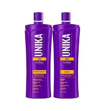 Imagem de Agilise Unika Shampoo e Escova Progressiva Sem Formol 1l