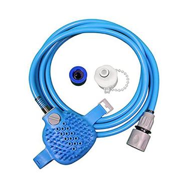 Imagem de Mangueira Luva Banho Pet Caes Gatos Petshop Massageadora Limpeza Escova Cachorro