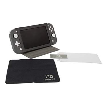 Imagem de PowerA Play & Protect Kit for Nintendo Switch Lite - Includes Protective Cover/Stand, Cleaning Cloth, Screen Protector + Applicator - Nintendo Switch