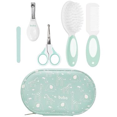 Imagem de Kit Buba Cuidados do Bebê Com Estojo Verde