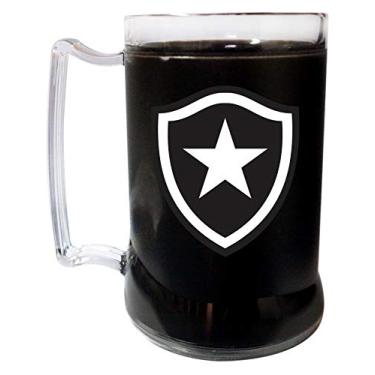 Imagem de Caneca Gel Preto 400ml Escudo - Botafogo