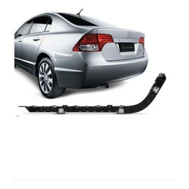 Imagem de Guia Parachoque Traseiro New Civic 2008 09 A 2012 Esquerdo