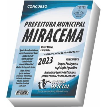 Imagem de Apostila Prefeitura de Miracema - RJ - Nível Médio e Técnico - Parte Comum aos Cargos