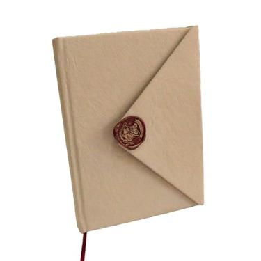 Imagem de Caderno Feito à Mão Grimório Harry Potter - Carta de Hogwarts A5 200 Folhas