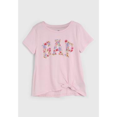 Imagem de Infantil - Camiseta GAP Logo Rosa GAP 886009 menina