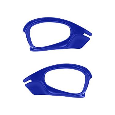 Imagem de PapaViva Persianas laterais de substituição confortáveis para óculos de sol Oakley Juliet X Metal - Azul