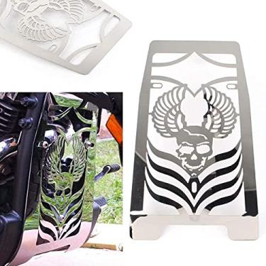 Imagem de Capa de radiador de motocicleta protetor de grade de grade protetor de refrigerador compatível com Yamaha V-Star Vstar 1100 XVS1100 Dragstar Vstar1100 XVS 1100 Classic Custom