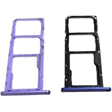 Imagem de SHOWGOOD Suporte para cartão SIM Nokia G20 Slot de memória SD para Nokia G20 Bandeja de slot de leitor de cartão SIM (G20 prata)