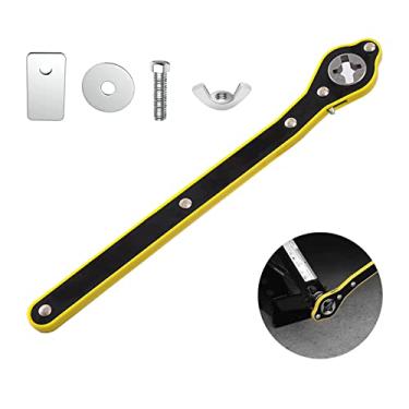 Imagem de Chave catraca para economia de mão de obra automotiva, alça de tesoura de carro, chave para macaco de pneu, chave de tomada de carro positivo e design de botão de inversão para viagens/carros/SUV/vans