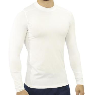Imagem de Camiseta Dry Masculina Térmica Gola V Manga Longa Leve Frio-Masculino