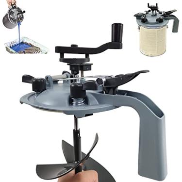 Imagem de Kit de tampa de tinta 4L Mixing Mate, bico de derramamento de lata de tinta com melhor efeito de vedação, agitador de tinta universal, para agitação, armazenamento e derramamento