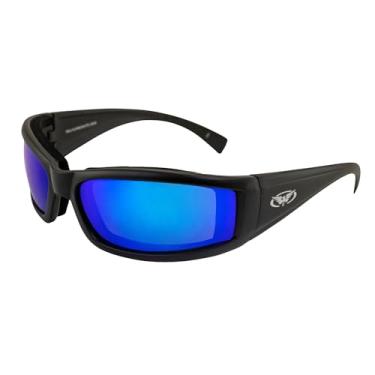 Imagem de Global Vision Óculos de motocicleta Stray CAT GT Blue Stray Cat, lente azul G-Tech, armação, preto