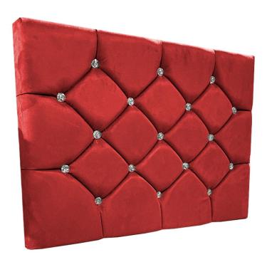 Imagem de Painel Cabeceira Cama Box Estofada Solteiro 110cm Kasi