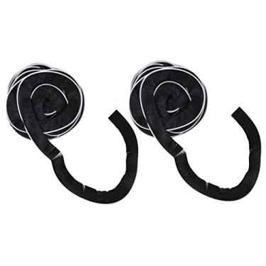 Imagem de 2 PCS 4M Escova adesiva para remoção de intempéries, tira de escova de porta, comprimento ajustável, moldura de janela de porta, vedação de escova, excluídor de rascunho para