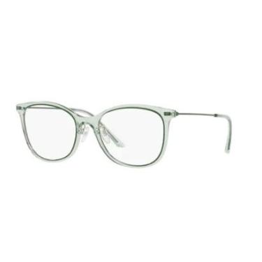 Imagem de Armação De Óculos Empório Armani Ea3199 5068 53 Verde Translúcido-Feminino