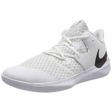 Imagem de Nike Zoom HyperSpeed Court nkCI2964 100 Branco/Preto Masculino e Feminino (Unissex), Branco/preto, 9 Women/7.5 Men