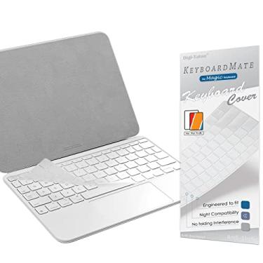 Imagem de Keyboard Cover Protector Compatible with New Magic Keyboard (for iPad Pro 11 inch M4) / iPad Magic Keyboard Folio (for iPad 10.9 inch 10th Gen) - Ultra Thin, Transparent TPU Material