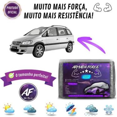 Imagem de Capa De Cobrir Carro Zafira Forrada Impermeável Armada Force - Armada 