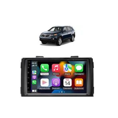 Imagem de Kit Multimidia Sorento 09 / 12 7 Pol Carplay AndroidAuto Bt Radio USB 